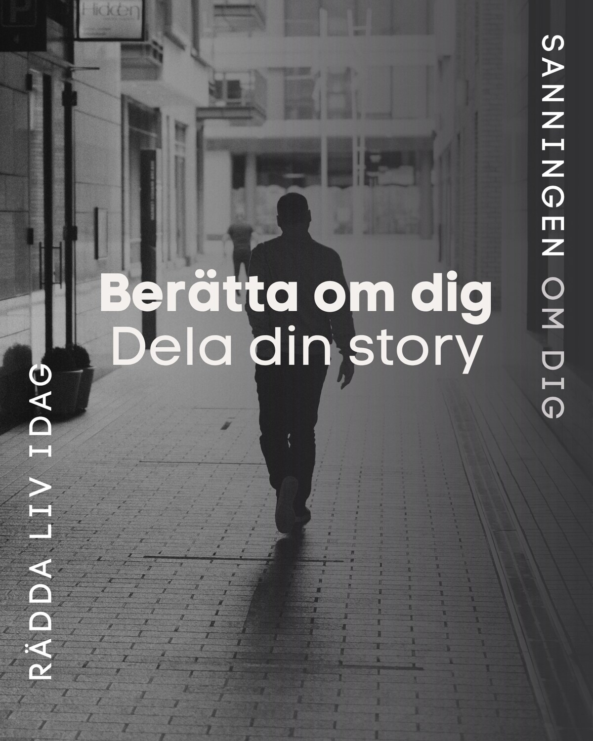 Berätta om dig — Dela din story — när du orkar.